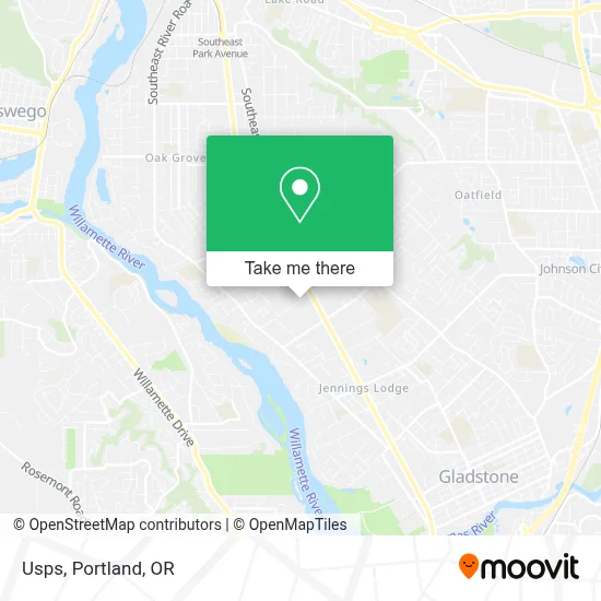 Usps map