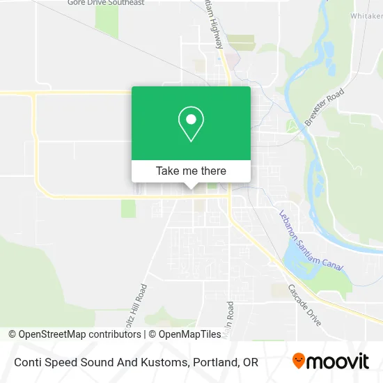 Conti Speed Sound And Kustoms map