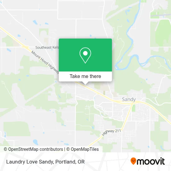 Laundry Love Sandy map