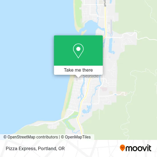 Pizza Express map