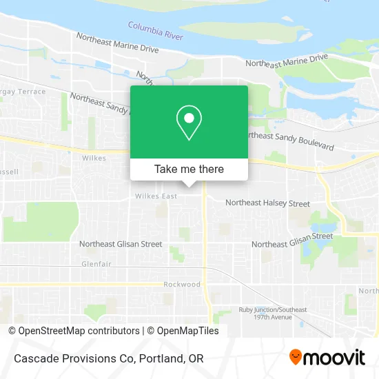 Cascade Provisions Co map