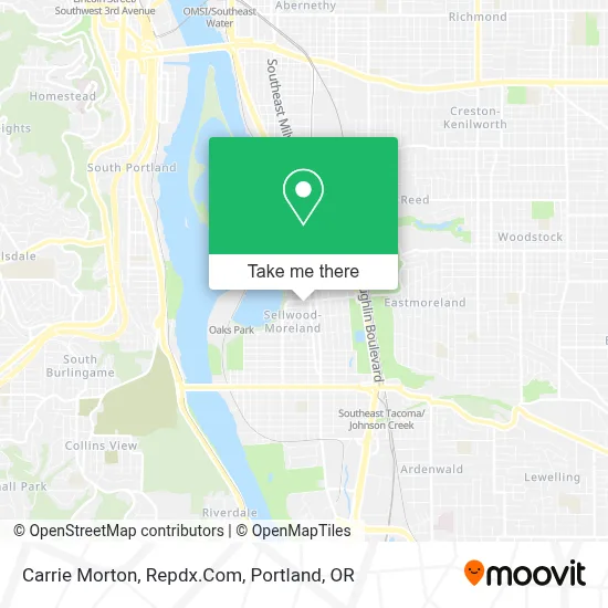 Carrie Morton, Repdx.Com map