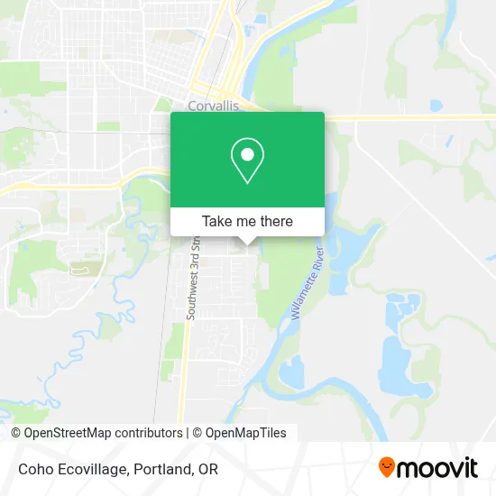 Coho Ecovillage map