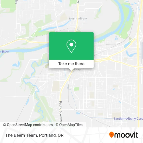 The Beem Team map