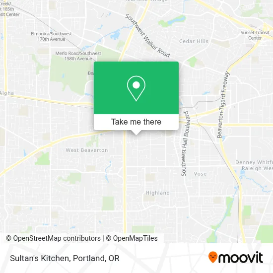 Sultan's Kitchen map