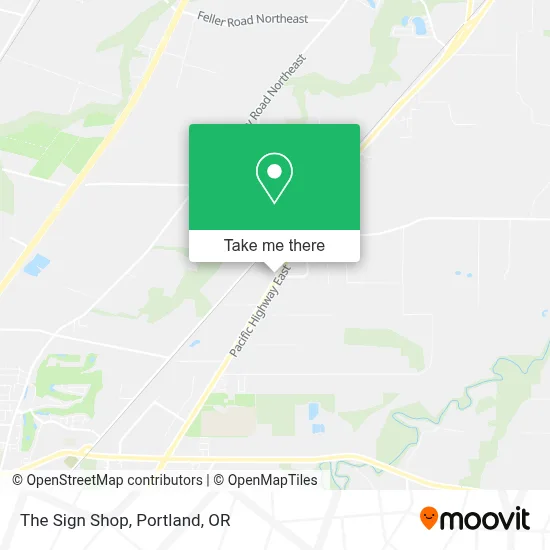 The Sign Shop map