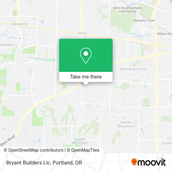 Bryant Builders Llc map