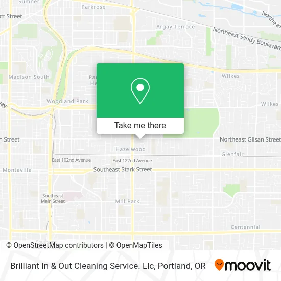 Brilliant In & Out Cleaning Service. Llc map