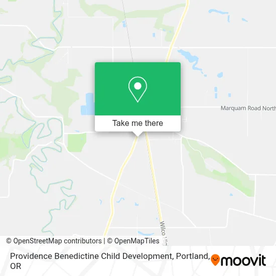 Providence Benedictine Child Development map