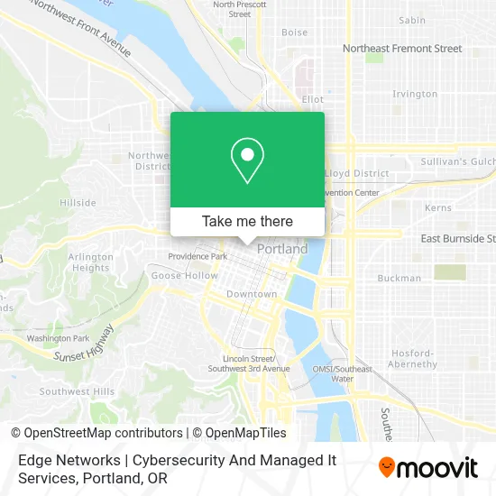 Edge Networks | Cybersecurity And Managed It Services map