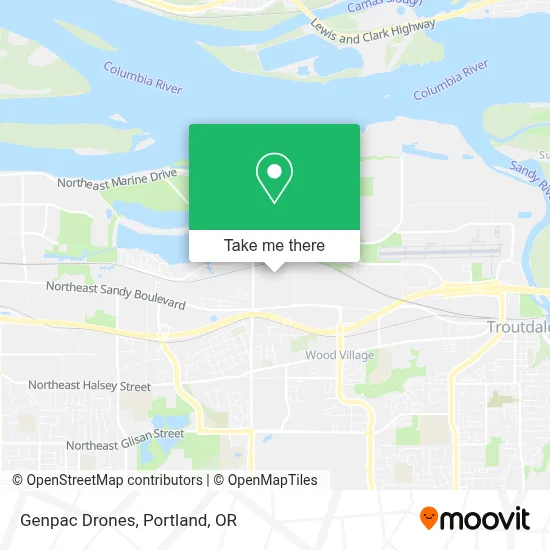 Genpac Drones map
