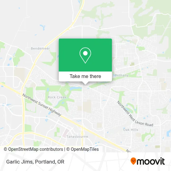 Garlic Jims map