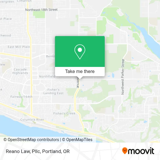 Reano Law, Pllc map
