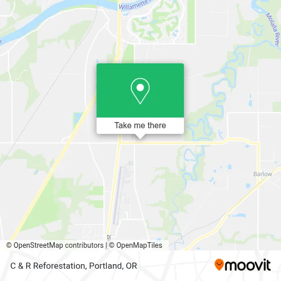 C & R Reforestation map