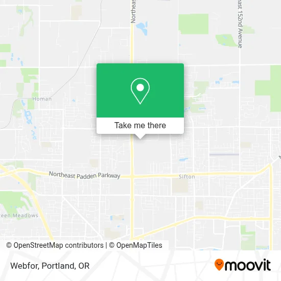 Webfor map