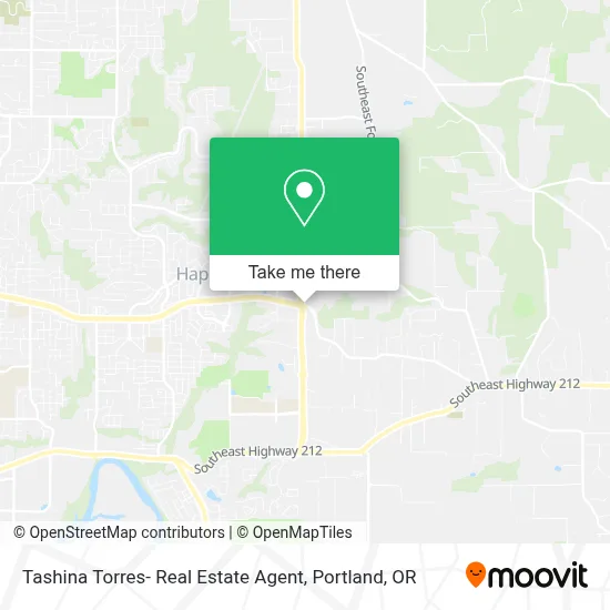 Tashina Torres- Real Estate Agent map