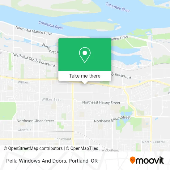 Pella Windows And Doors map