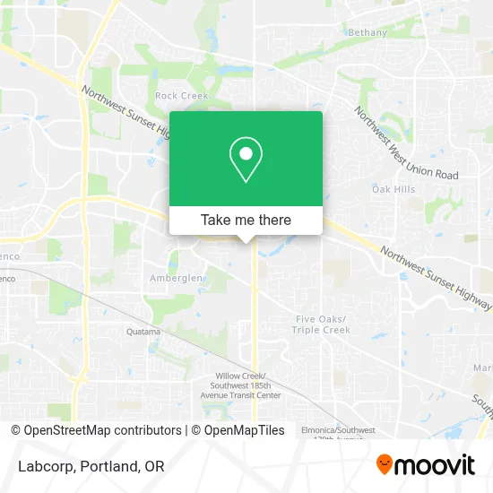 Labcorp map