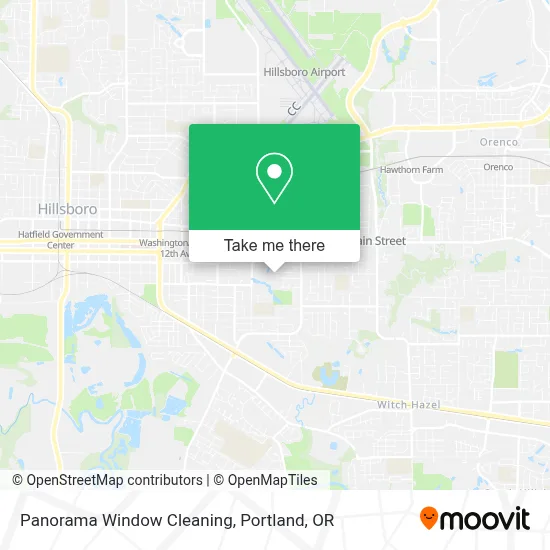 Panorama Window Cleaning map