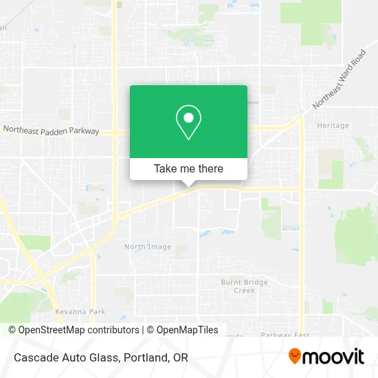 Cascade Auto Glass map