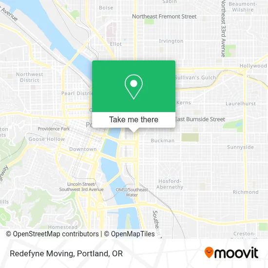 Redefyne Moving map