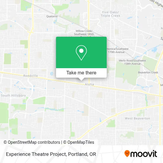 Experience Theatre Project map