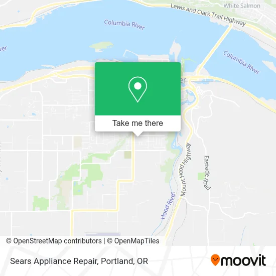 Sears Appliance Repair map