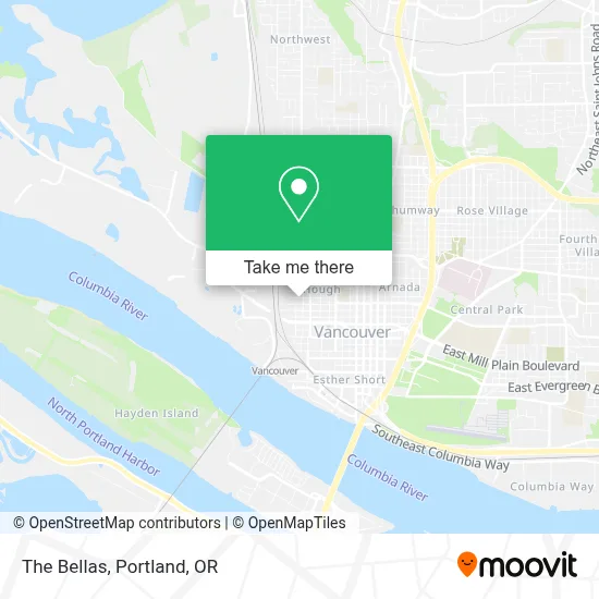 The Bellas map