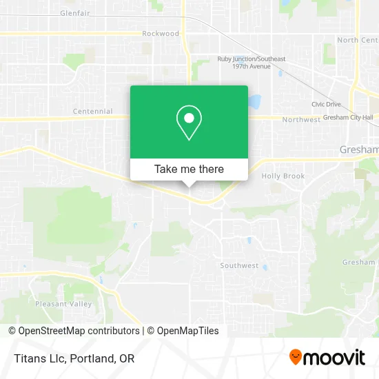 Titans Llc map