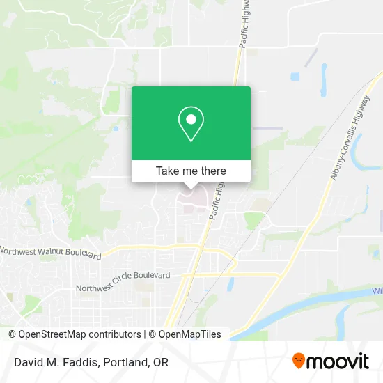 David M. Faddis map