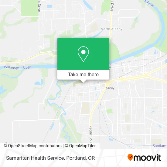 Samaritan Health Service map