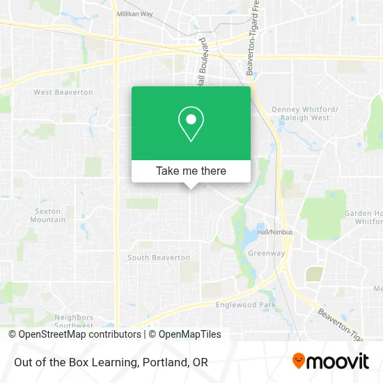 Out of the Box Learning map