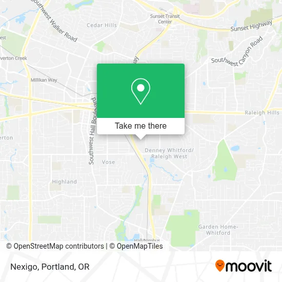 Nexigo map
