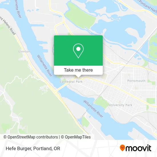 Hefe Burger map