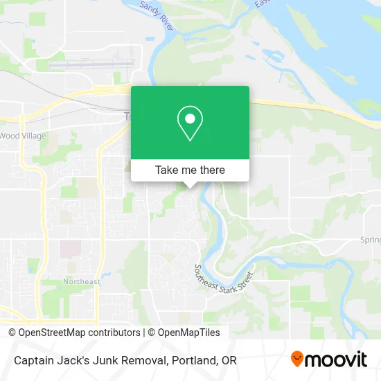 Captain Jack's Junk Removal map