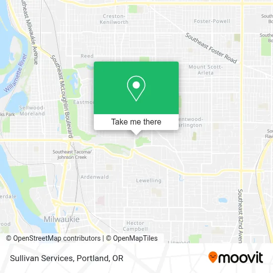 Sullivan Services map