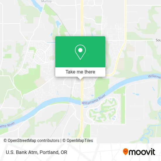U.S. Bank Atm map