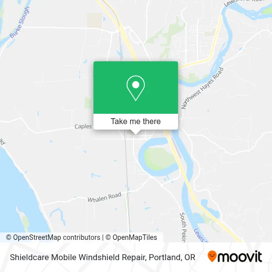 Shieldcare Mobile Windshield Repair map