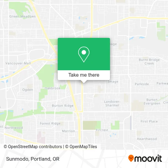 Sunmodo map