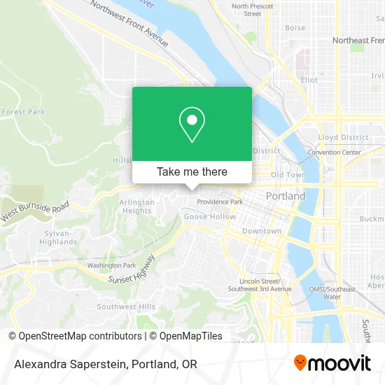 Alexandra Saperstein map