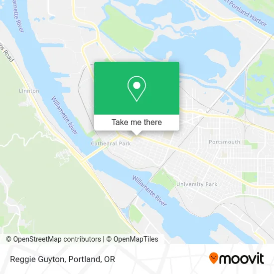 Reggie Guyton map