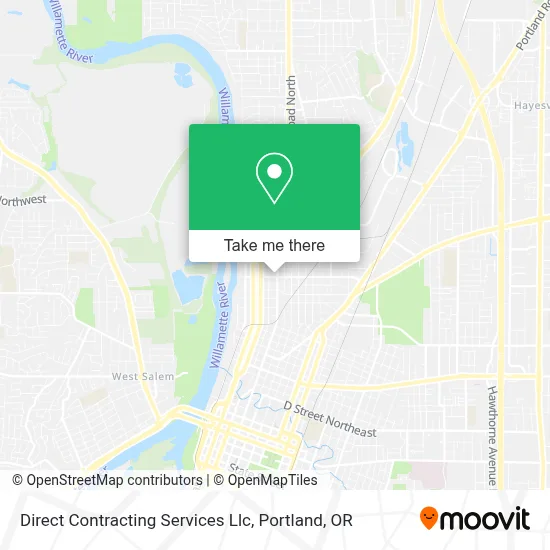 Direct Contracting Services Llc map