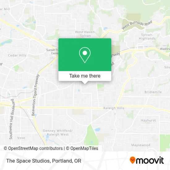 The Space Studios map
