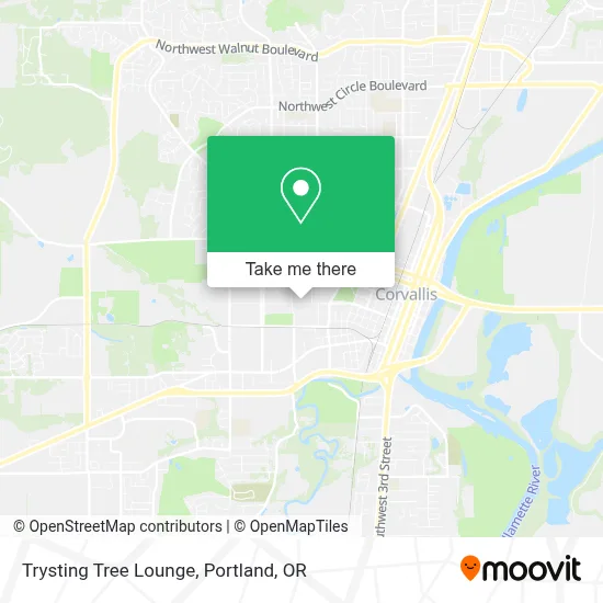 Trysting Tree Lounge map