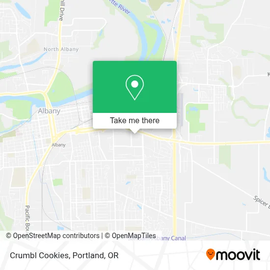 Crumbl Cookies map
