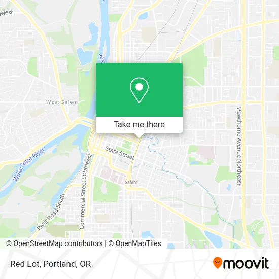 Red Lot map