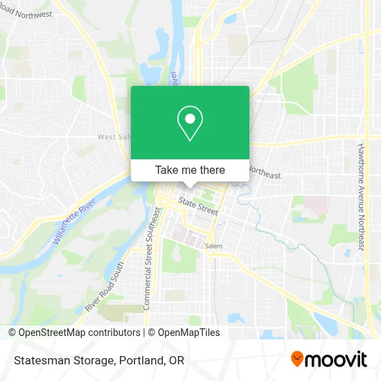 Statesman Storage map