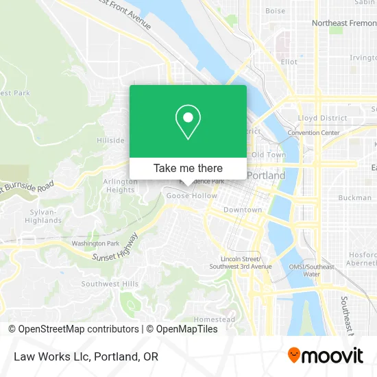 Law Works Llc map
