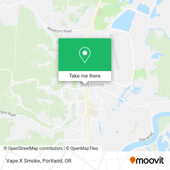 Vape X Smoke map