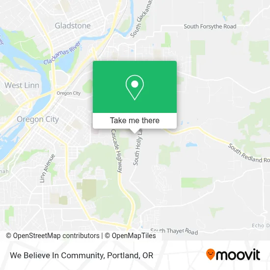 We Believe In Community map